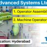TATA Advanced Systems Ltd Hiring 2024