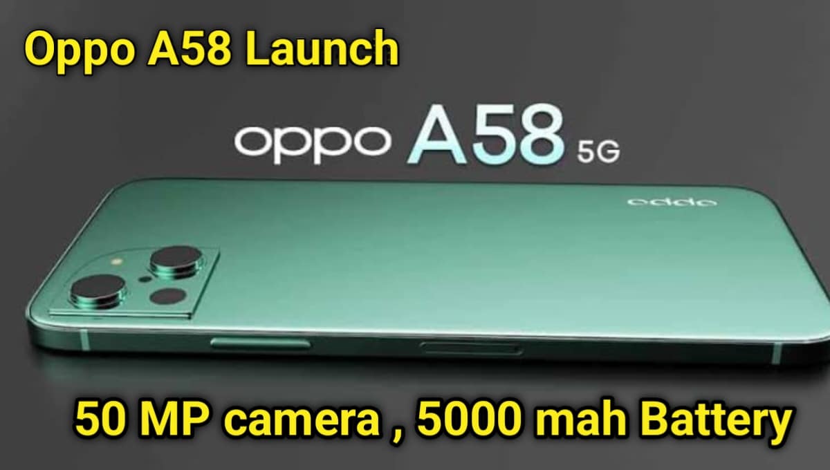 OPPO A58 Launch