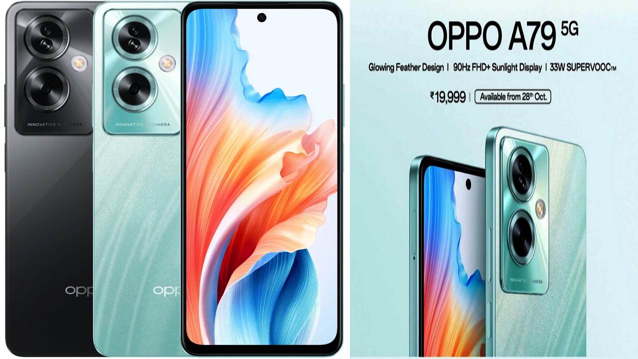 Oppo A79 5G with MediaTek chipset, 50MP main camera launched, priced at Rs  19,999 - Times of India