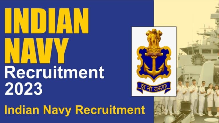 Indian Navy Recruitment 2023