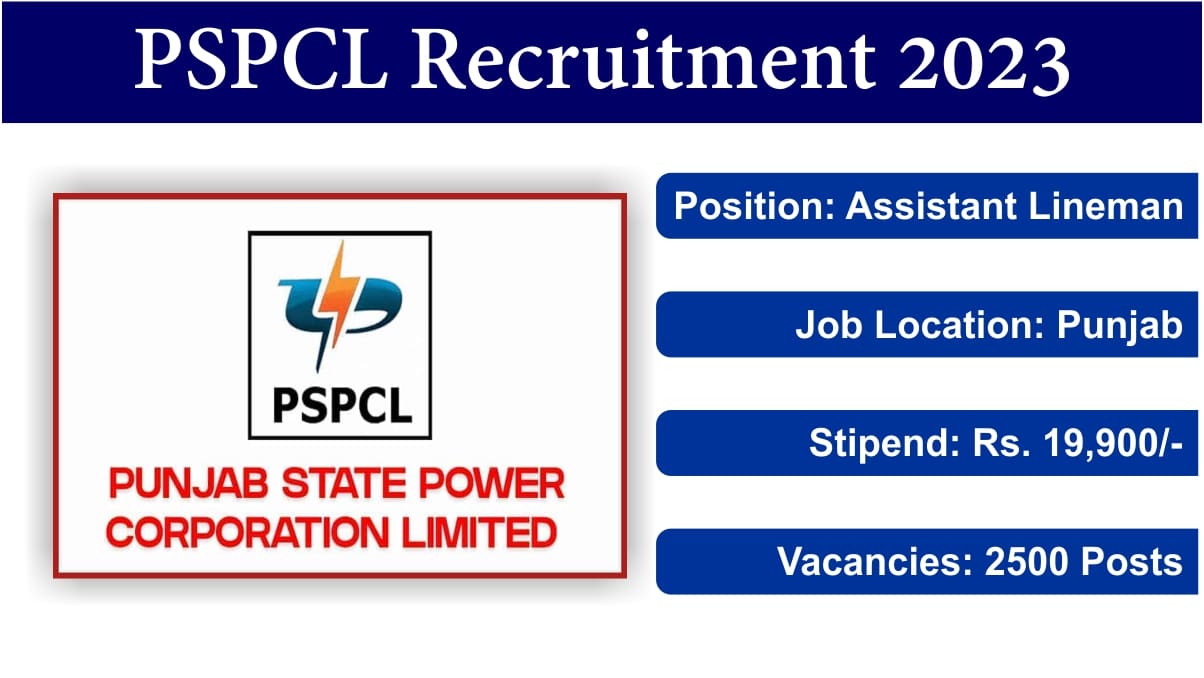 PSPCL Recruitment 2023