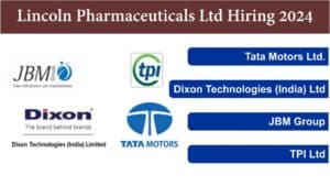 4 Companies Campus Placement 2024 | Tata Motors Ltd. | Dixon Technologies (India) Ltd | JBM Group | TPI Ltd.