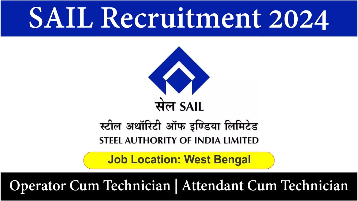 SAIL Recruitment 2024