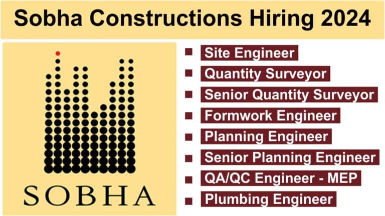 Sobha Constructions Hiring 2024