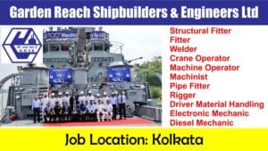 Garden Reach Shipbuilders & Engineers Ltd Hiring 2024 | गार्डन रीच शिपबिल्डर्स एंड इंजीनियर्स लिमिटेड में निकली बंपर भर्ती