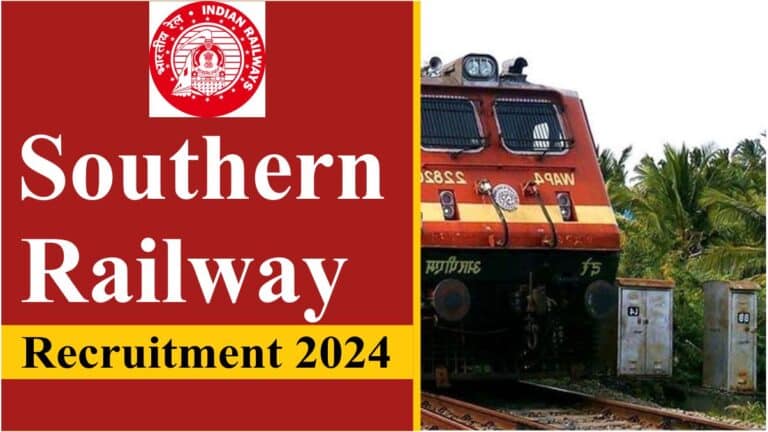 Southern Railway Recruitment 2024