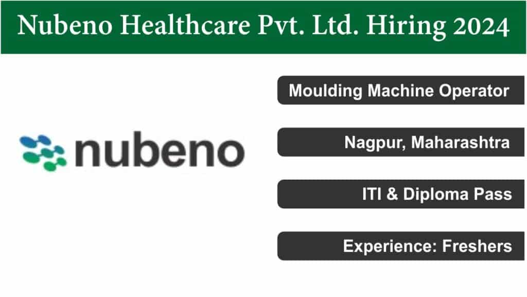 Nubeno Healthcare Pvt. Ltd. Hiring 2024