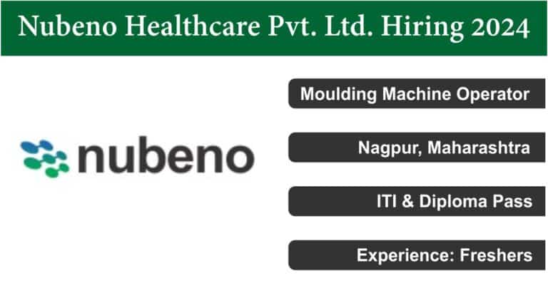 Nubeno Healthcare Pvt. Ltd. Hiring 2024