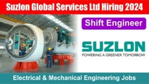 Suzlon Global Services Ltd Hiring 2024 | Walk In Interview | Diploma, B.tech In Electrical and Mechanical Job