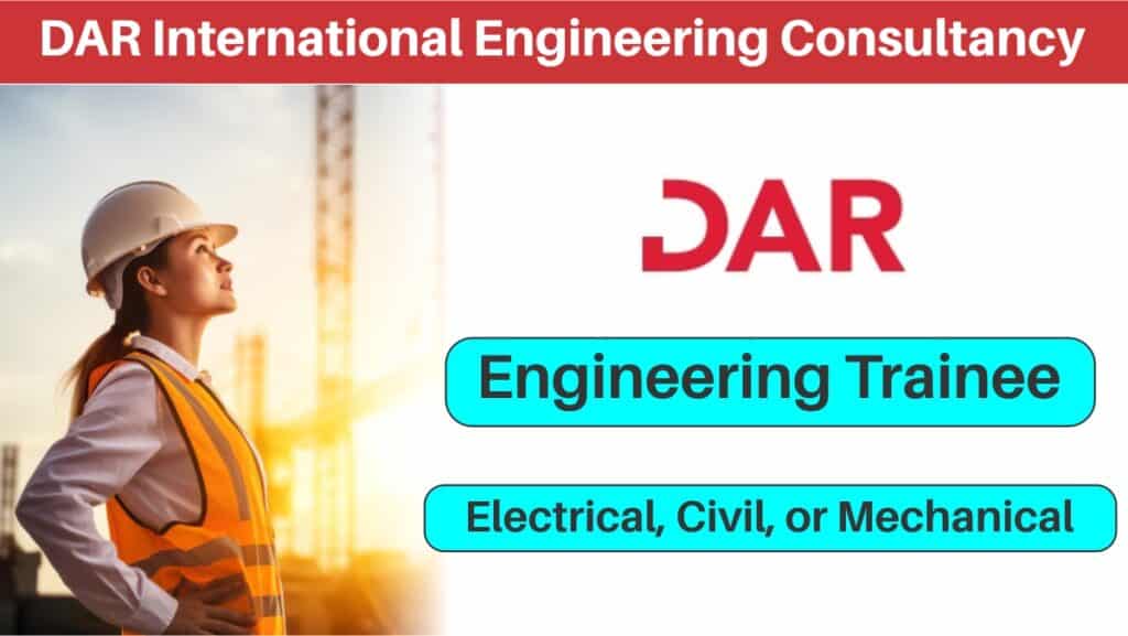 DAR International Engineering Consultancy Hiring