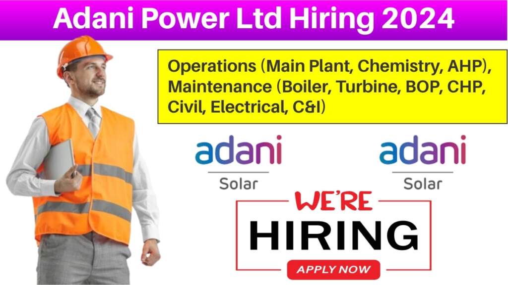 Adani Power Ltd Hiring 2024