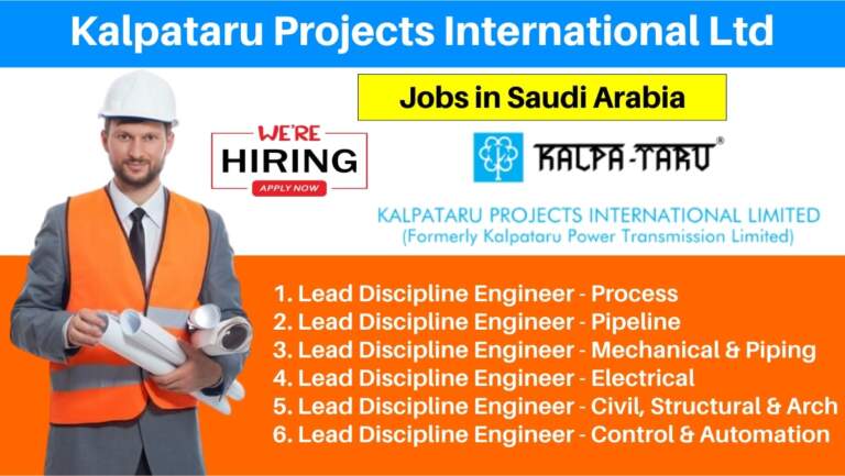 Kalpataru Projects International Ltd Recruitment