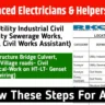 Experienced Electricians & Helpers Needed | Rewarding Careers Await at RKC Infrabuilt