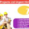 Taurant Projects Ltd Urgent Hiring 2024
