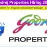 Godrej Properties Hiring 2024