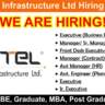 Patel Infrastructure Ltd Hiring 2024