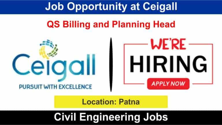 Job Opportunity at Ceigall