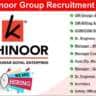 Kohinoor Group Recruitment 2024