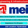 Megha engineering & infrastructure ltd Hiring