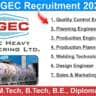 ISGEC Recruitment 2024