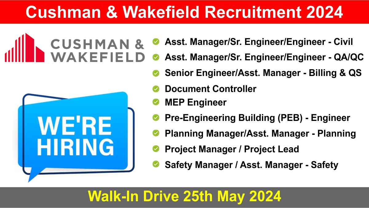 Cushman & Wakefield Recruitment 2024