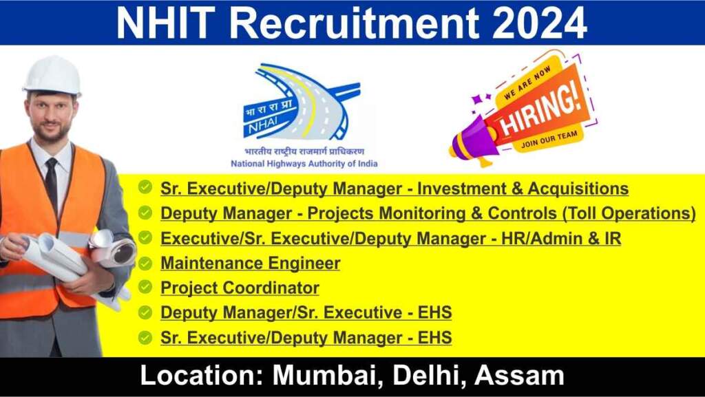 NHIT Recruitment 2024