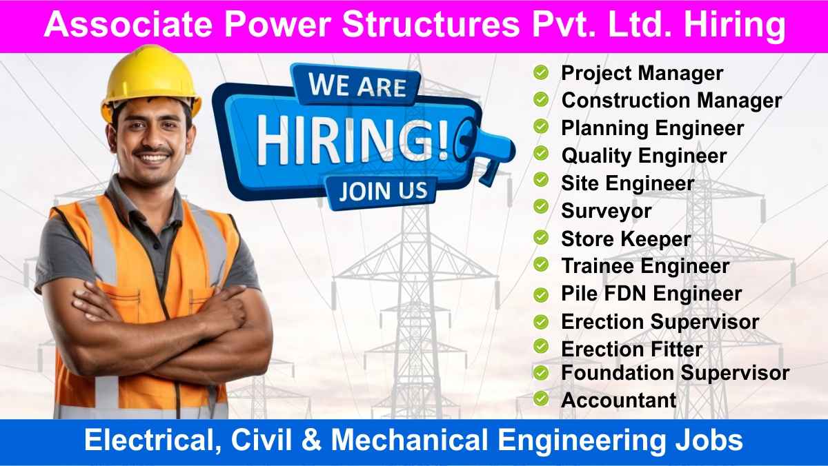 Associate Power Structures Pvt. Ltd. Hiring