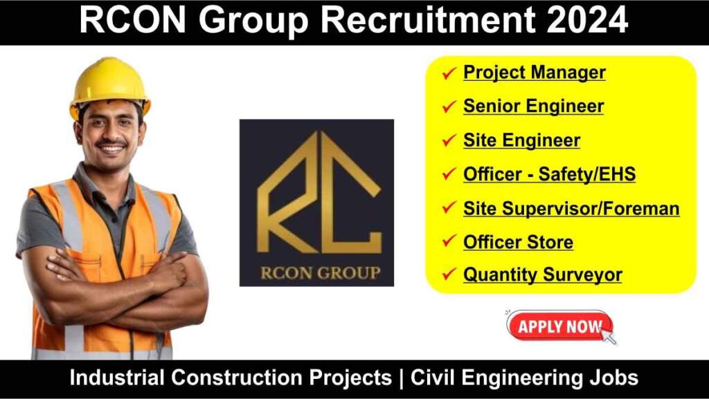 RCON Group Recruitment 2024