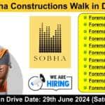 Sobha Constructions Walk in Drive
