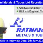 Ratnamani Metals & Tubes Ltd Recruitment 2024