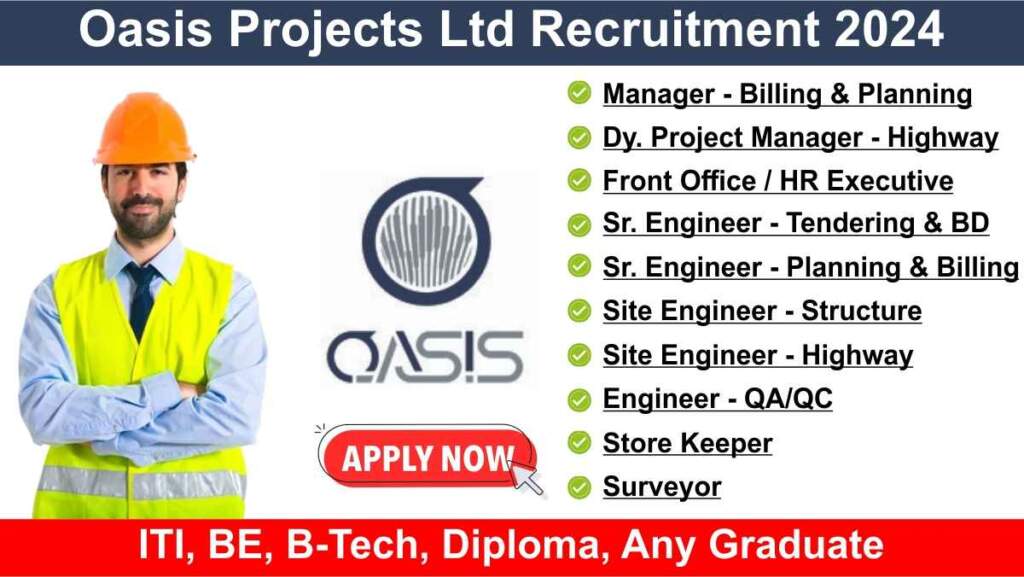 Oasis Projects Ltd Urent Hiring
