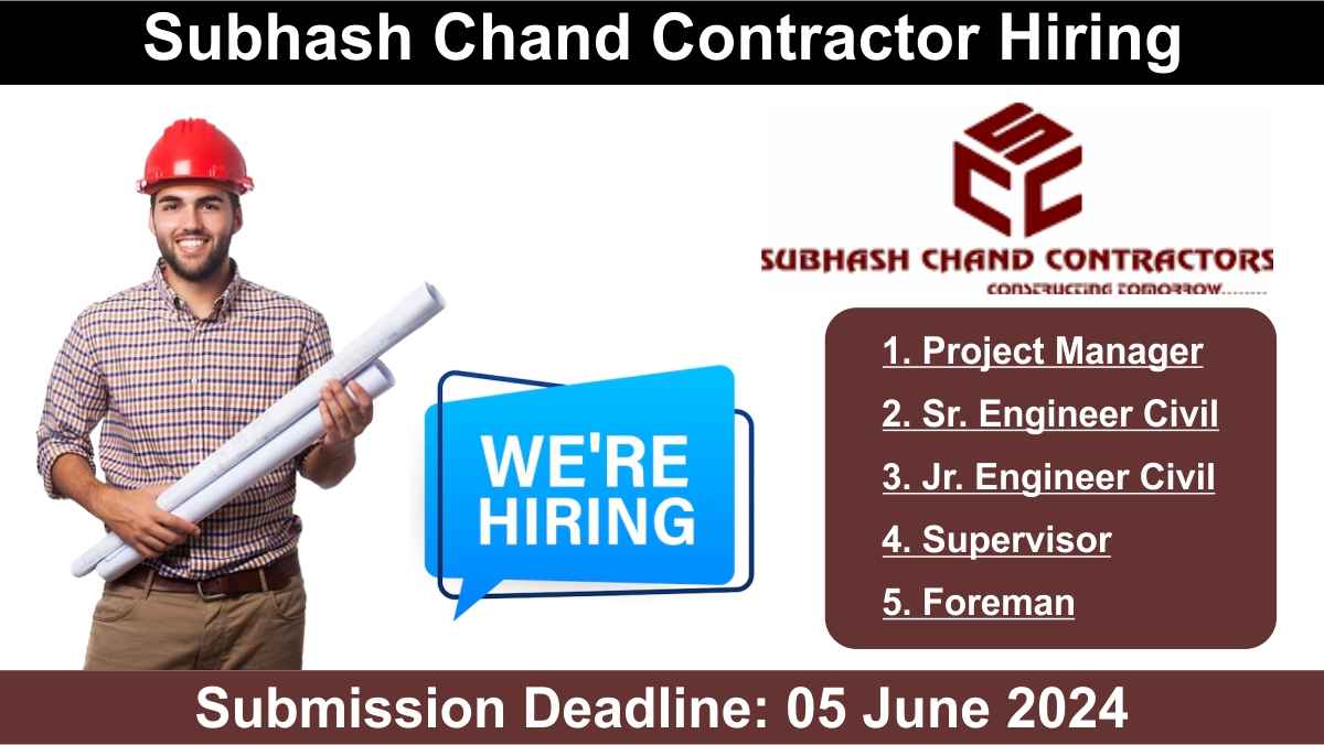 Subhash Chand Contractor Hiring