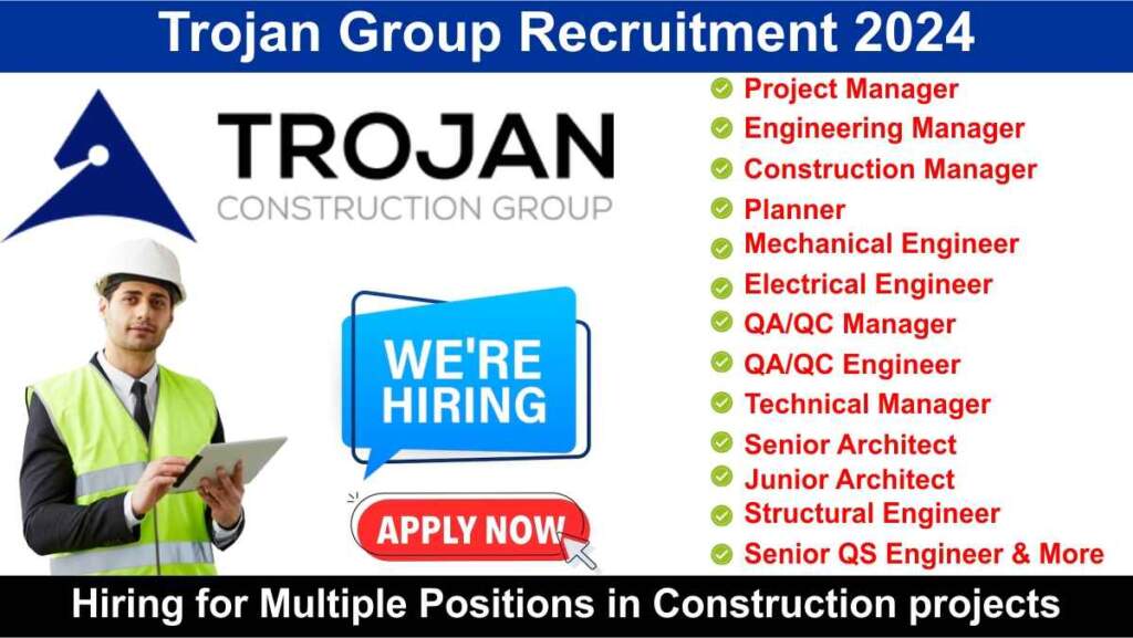 Trojan Group Recruitment 2024