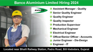 Banco Aluminium Limited Hiring 2024: Hiring for Multiple Positions, Apply Now