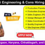 Bhilai Engineering & Cons Hiring 2024