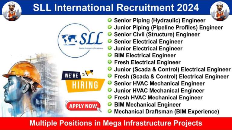 SLL International Recruitment 2024
