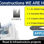Sobha Constructions New Job Opening 2024