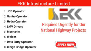 Ekk Infrastructure Limited Career: For National Highway Projects | Construction Jobs