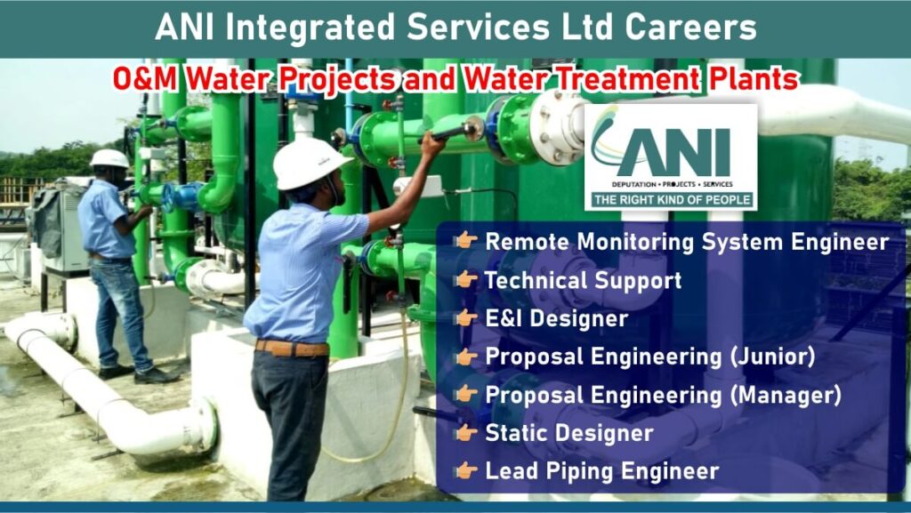 ANI Integrated Services Ltd Careers