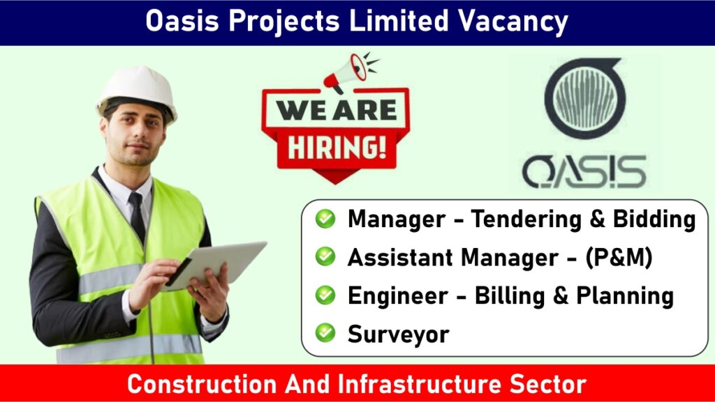 Oasis Projects Limited Vacancy