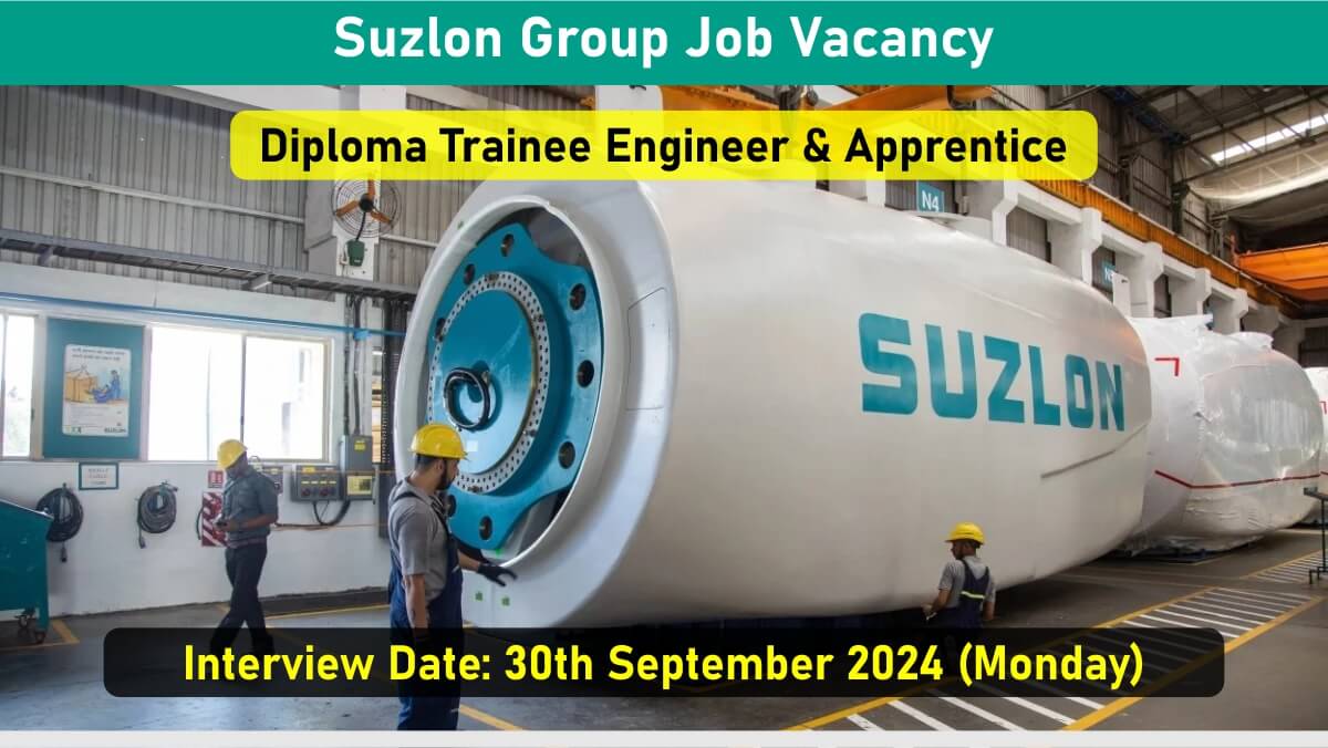 Suzlon Group Job Vacancy