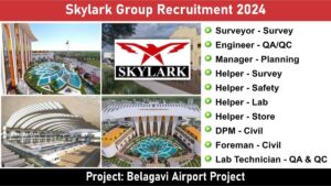 Skylark Group Recruitment 2024: Hiring for Multiple Positions in Railway Station Building Redevelopment project | Jobs in Darbhanga, Bihar