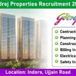 Godrej Properties Recruitment 2024