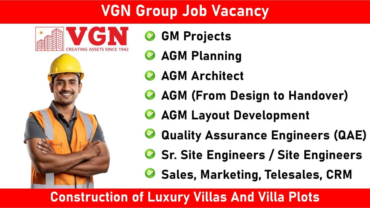 VGN Group Job Vacancy