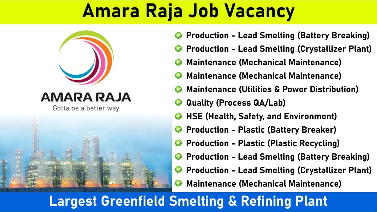 Amara Raja Job Vacancy