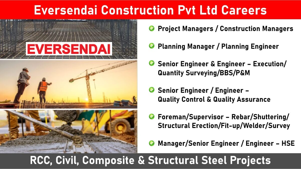 Eversendai Construction Pvt Ltd Careers