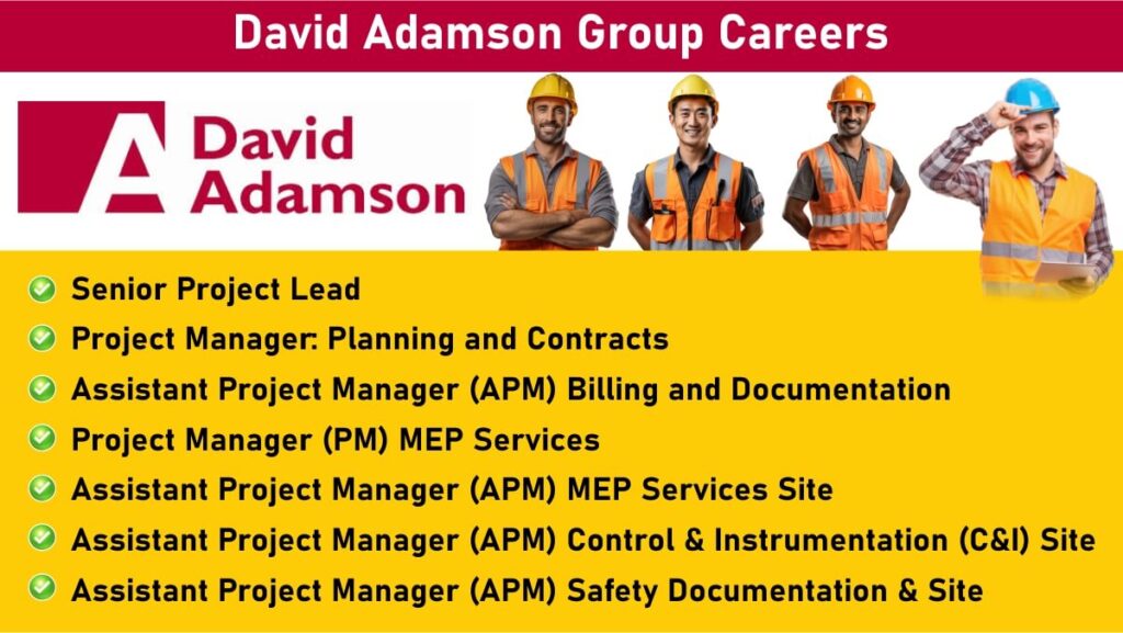 David Adamson Group Careers