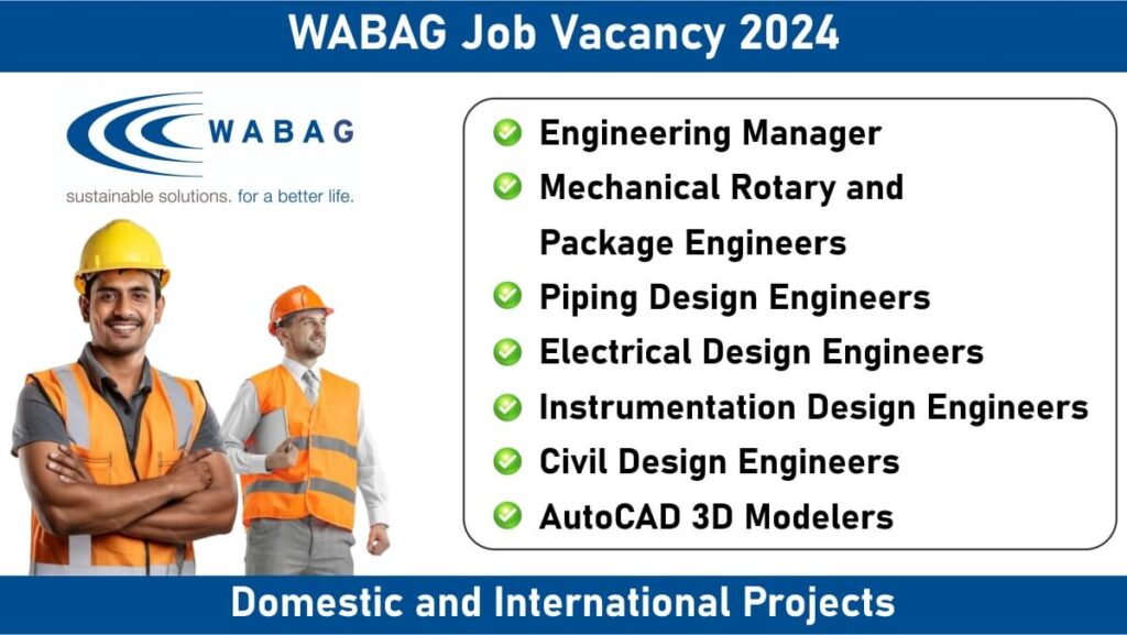 WABAG Job Vacancy 2024