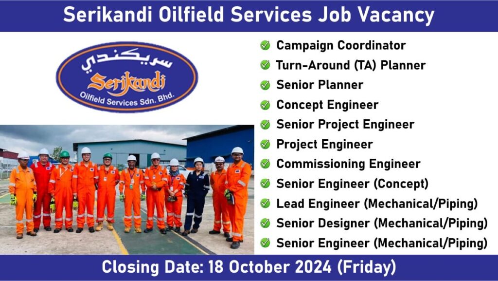 Serikandi Oilfield Services Job Vacancy