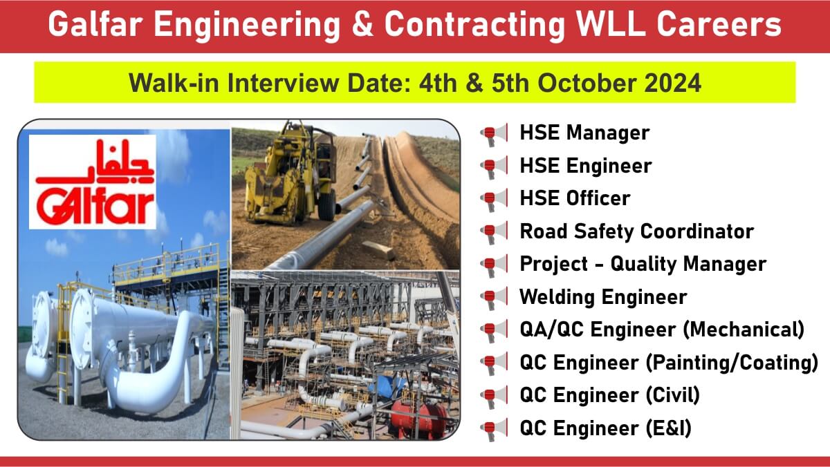 Galfar Engineering & Contracting WLL Careers